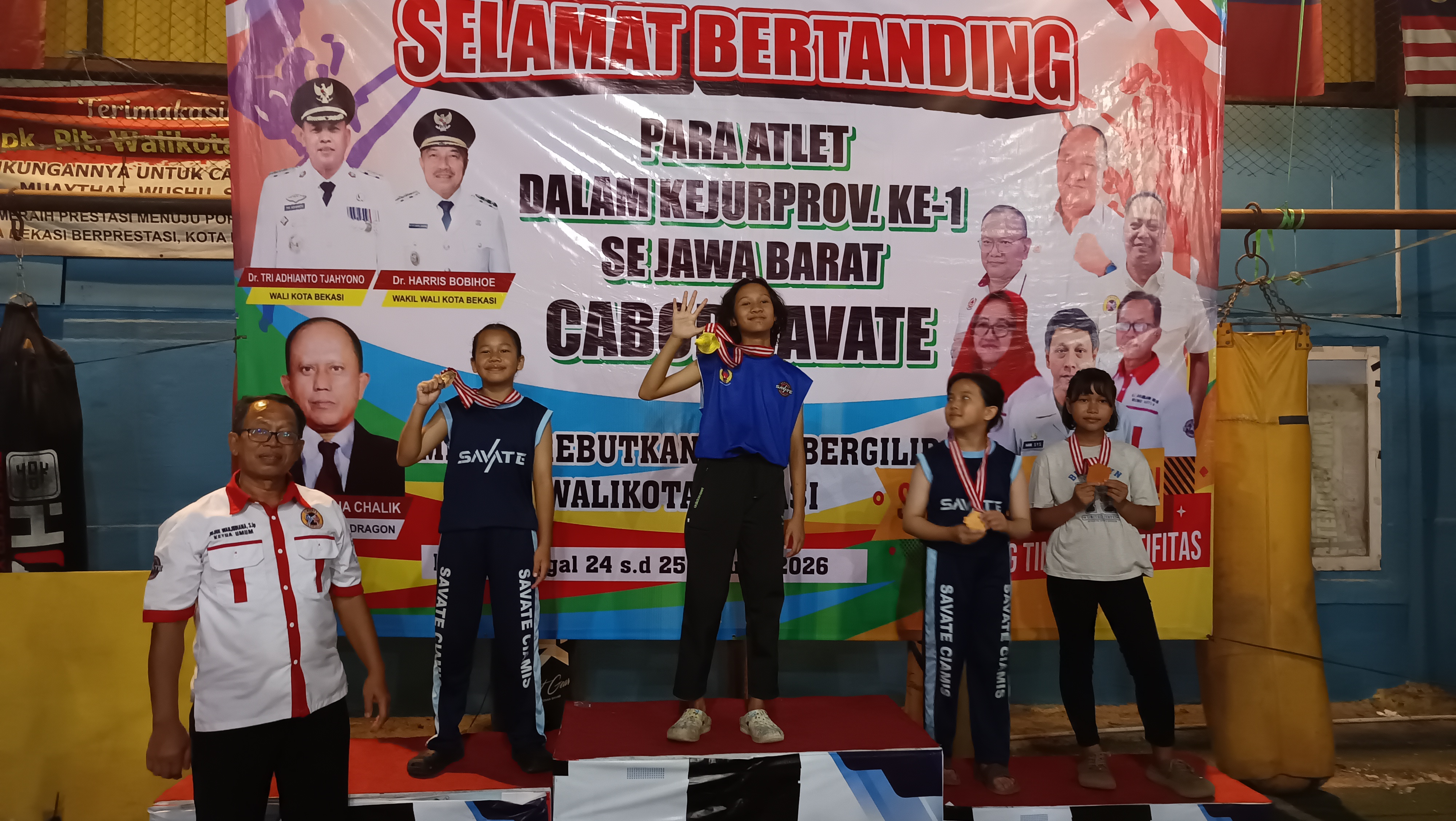 Dokumentasi Podium Kejurprov 1 Kota Bekasi